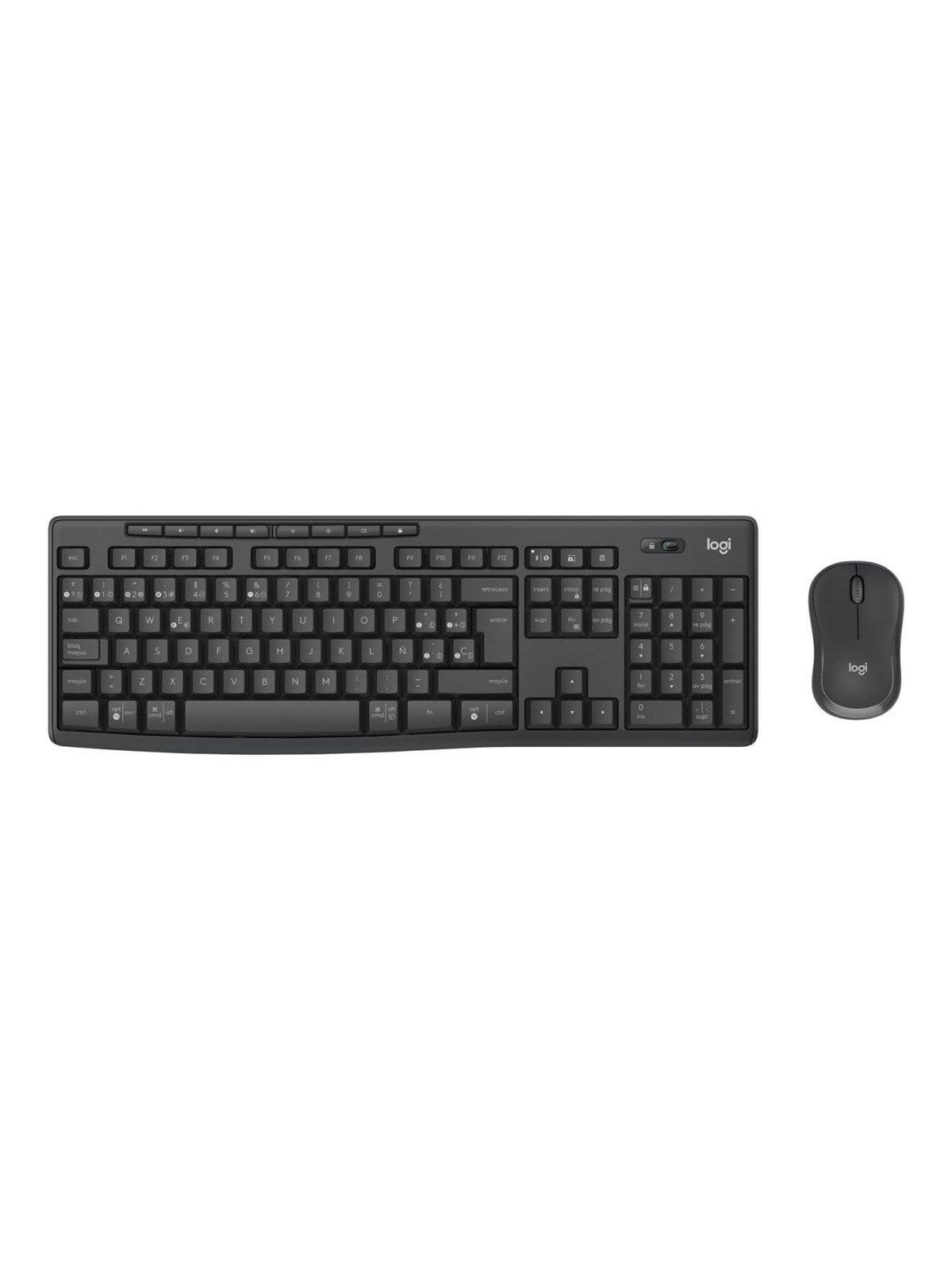 Logitech MK370 Combo for Business - Tastatur & Maus Set - Full-Size - Deutsch - Schwarz
