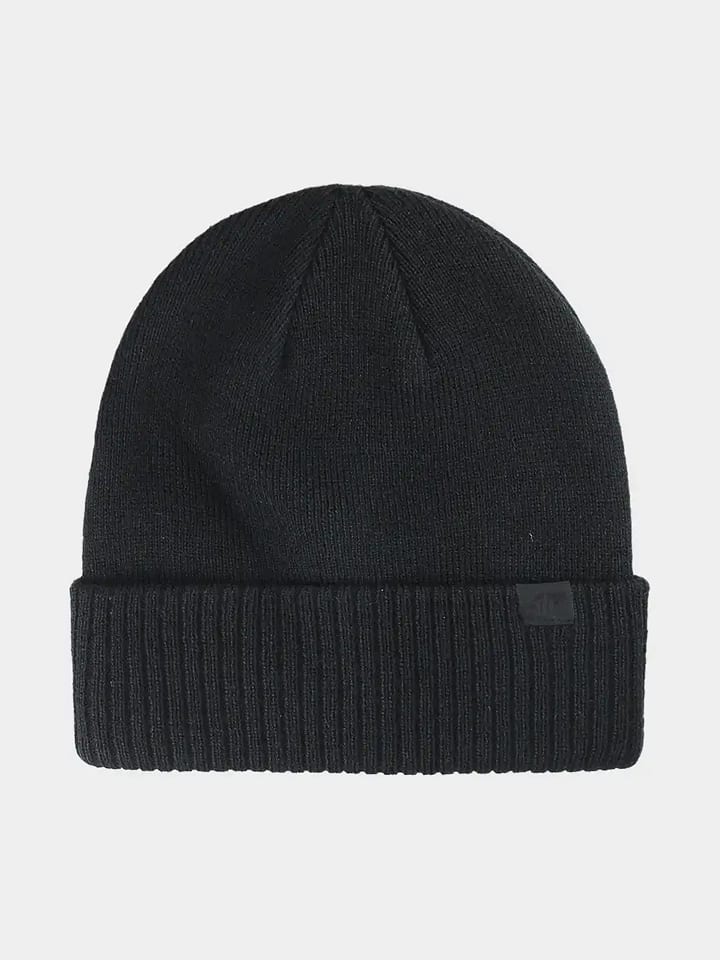 4F Beanie in Schwarz - onesize