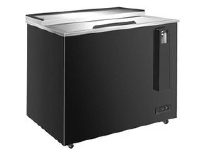 Refroidisseur pour Boissons 280L – Bac Réfrigéré Professionnel – +2 à +8°C – Noir