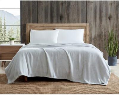 Eddie Bauer Ultra Soft Plush Fleece Lightweight All Season Blanket