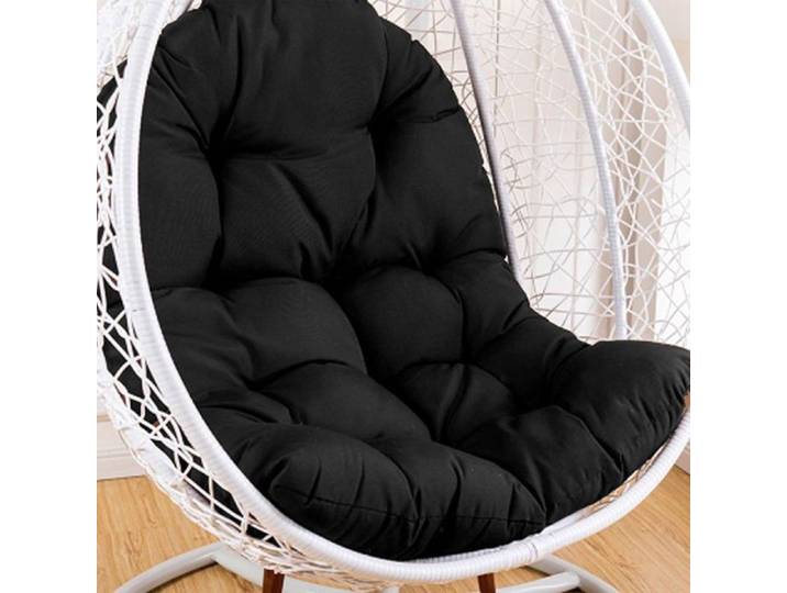Coussin Chaise Œuf Capitonné Imperméable Zip - Hamac Balancelle Intérieur Extérieur