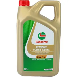 5W-40 Castrol EDGE Turbo Diesel Motoröl 5 Liter