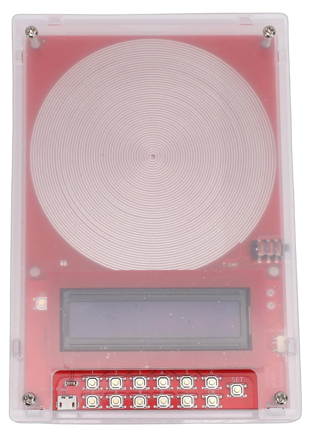 Dripio Frequentiegenerator met LCD-display, 0,01–100.000 Hz, USB-C, Sinusgolf, Geschikt voor Meditatie