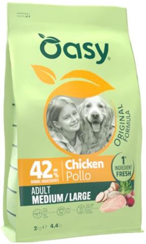 Oasy Cane Original Formula Adulto Medium&large Pollo 10 Kg