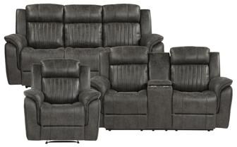 Fremont & Park Lonan 3-Piece Reclining Living Room Set