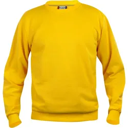 CLIQUE Basic Roundneck Sweatshirt 10 - lemon 3XL