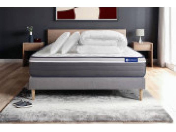 Pack Literie - Matelas et - Livré avec 1 Couette et 2 Oreillers