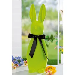 Dekofigur Hase Jimmy grün 41cm