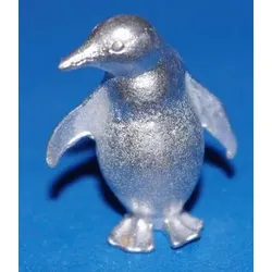 Zinn Giessform Pinguin - Silikonform hitzebeständig - benötigt ca. 20g Reinzinn