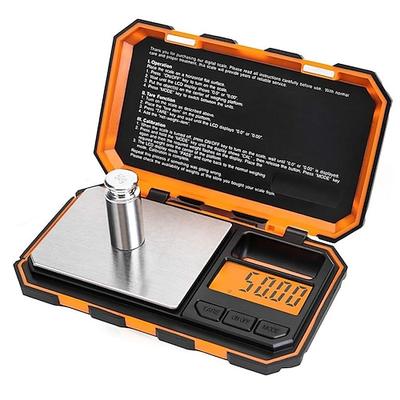 Mini-Digitalwaage, 200 g x 0,01 g, 6 Einheiten, Umrechnung, Mini-Waage mit LCD-Display, Tara-Funktion, tragbare Schmuck-Goldwaage, professionelle Banlance-Gewichtswerkzeuge, elektronische Küchenmaschine
