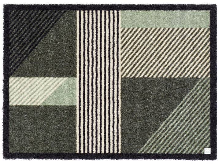Fussmatte BARBARA BECKER Sense , grün, B:50cm H:7mm L:70cm, Obermaterial: 100% Polyamid, Teppiche, Fussmatte, Schmutzfangmatte, modernes Design, waschbar, auch als Läufer