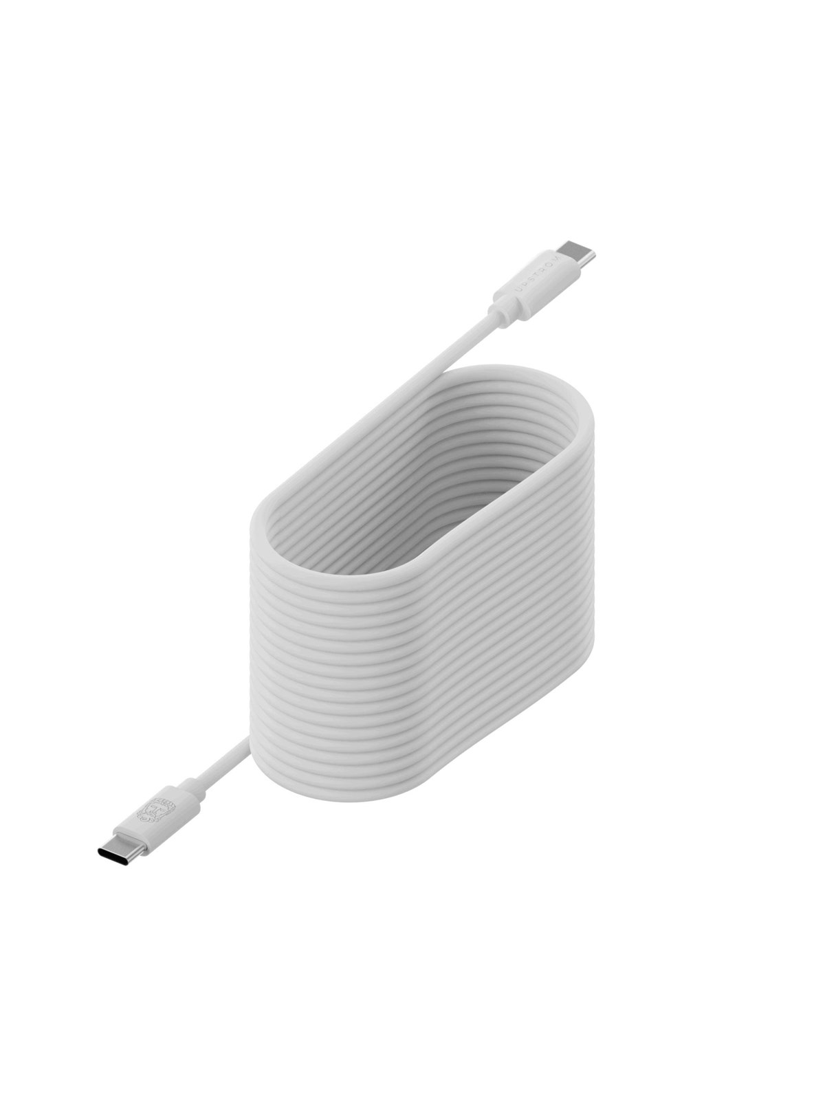 UPSTRÖM CIRKULÄR 100W USB-C to USB-C charging cable 2.5m - White