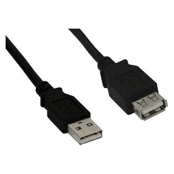 Aquatuning USB 2.0 Verlängerung (3 m, USB 2.0) (34603B)