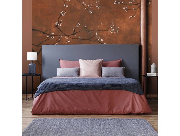 Papier peint intissé Chinese Blossom 300 x 280 x 2cm Orange