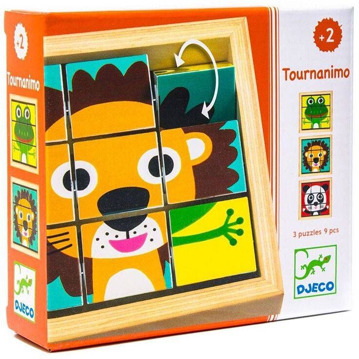 Puzzle Tournanimo - Djeco