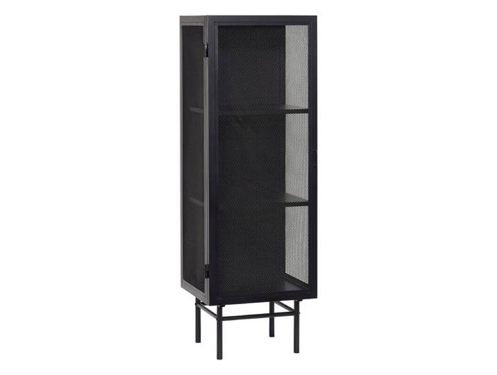 Hübsch Edge Meuble de rangement simple noir