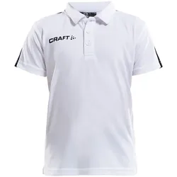 CRAFT Progress Pique Poloshirt Kinder 1900 - white 158/164