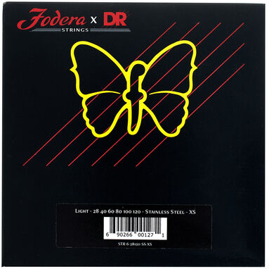 Fodera x DR 6-String Light Steel XS