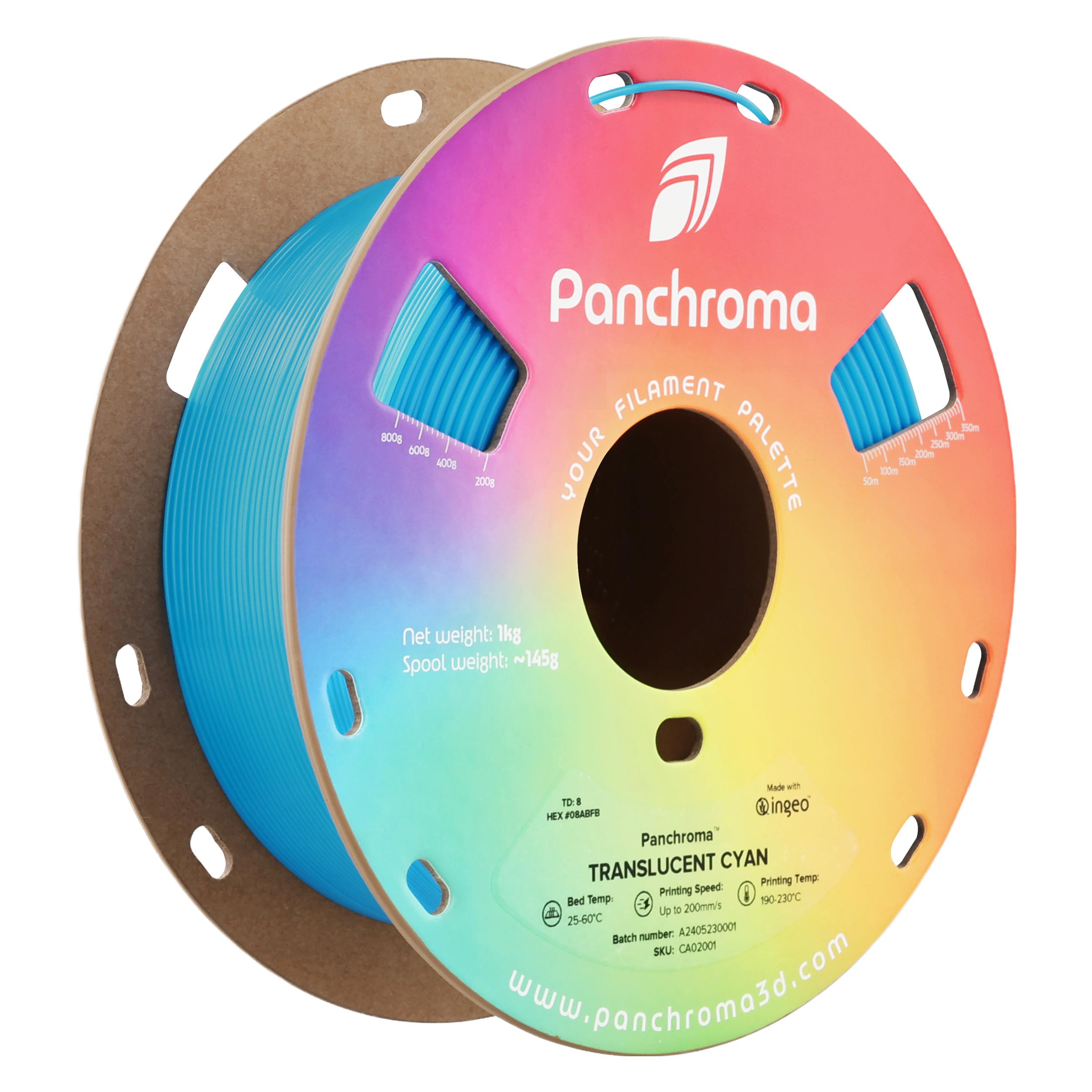 Polymaker Panchroma PLA Translucent (PLA, 1000 g, 1.75 mm) (CA02004)