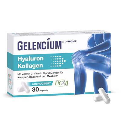 Gelencium Hyaluron Kollagen hochdos.Vitamin C Kps. 30 St Kapseln