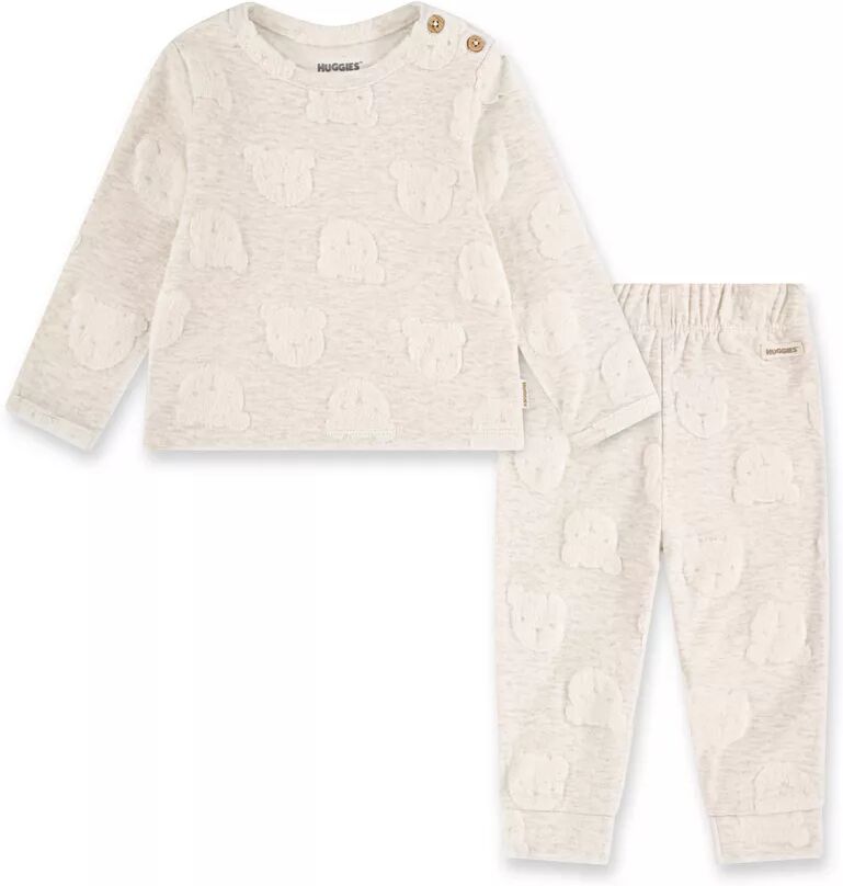 HUGGIES - Pyjama-Set, 9M, Beige