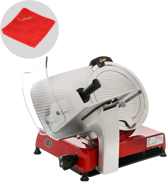 Berkel Red Line 300 Rossa - Affettatrice con lama in acciaio cromato da 300 mm