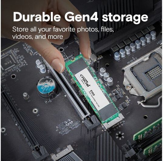 Crucial E100 M.2 Internal SSD - 1 TB