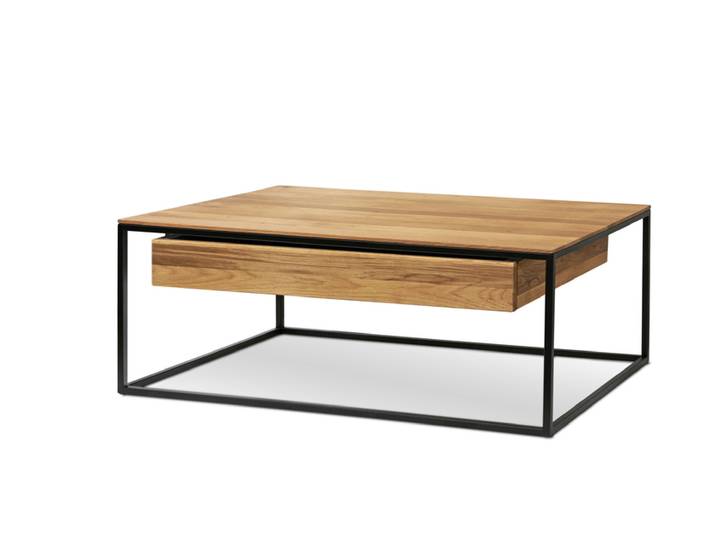 Couchtisch PATRICIA 100 x 60 cm Eiche massiv