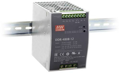 MEAN WELL DDR-480D-12 DC/DC-Wandler 12V 33.4A 400.8W Anzahl Ausgänge: 1 x Inhalt 1St.