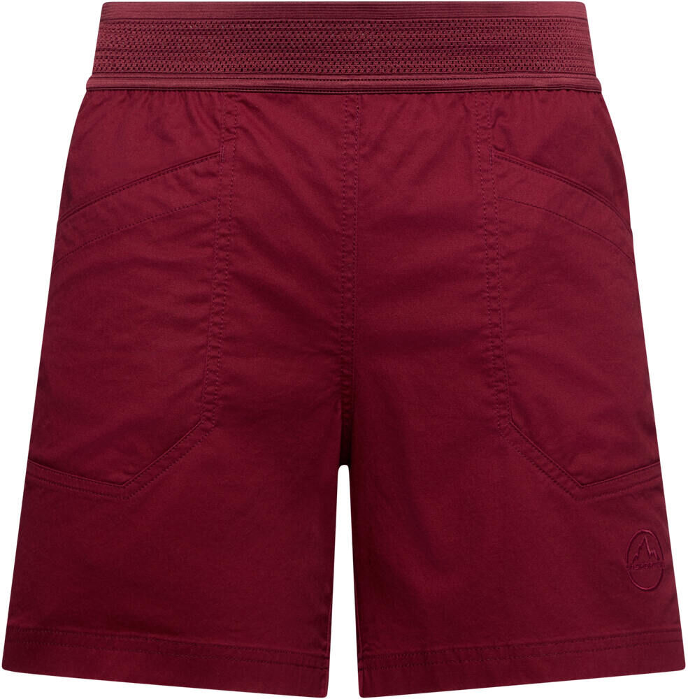 La Sportiva roots pantalón corto montaña mujer Granate