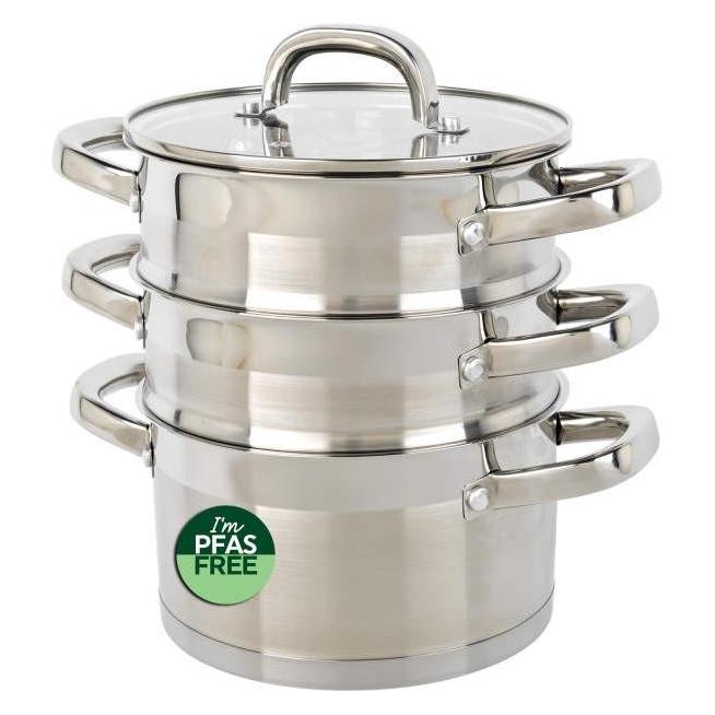 Salter BW13906 Timeless 18 cm 3-Tier Steamer (BW13906)
