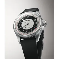 Oris Big Crown Pointer Date Bullseye Schwarz Herrenuhr 01 754 7779 4061-07 5 19 25