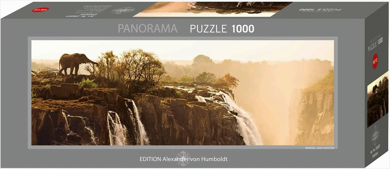 Heye Panorama Puzzel Olifant 1000 stukjes