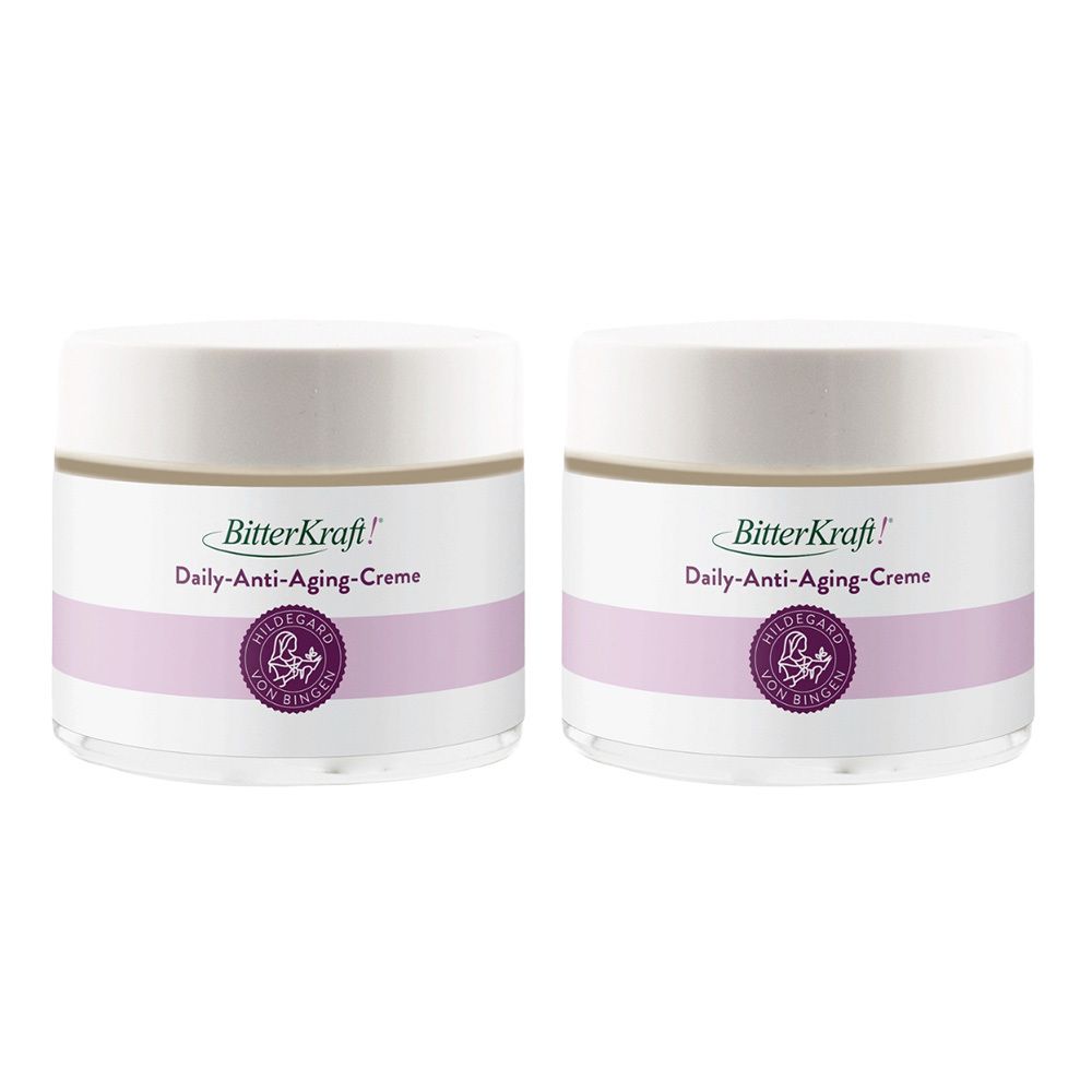 Bitterkraft Daily Anti-Aging Creme 2x 2x50 ml