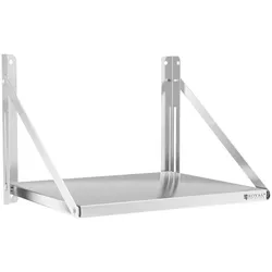 Helloshop26 - Professionelles klappbares Wandregal Edelstahl 60 x 45 cm 40 kg 14_0001577