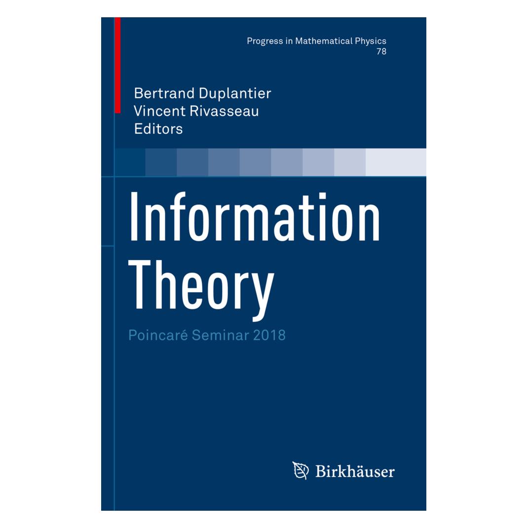 Springer Information Theory (Englisch, Softcover, Bertrand Duplantier, Vincent Rivasseau) (56867263)