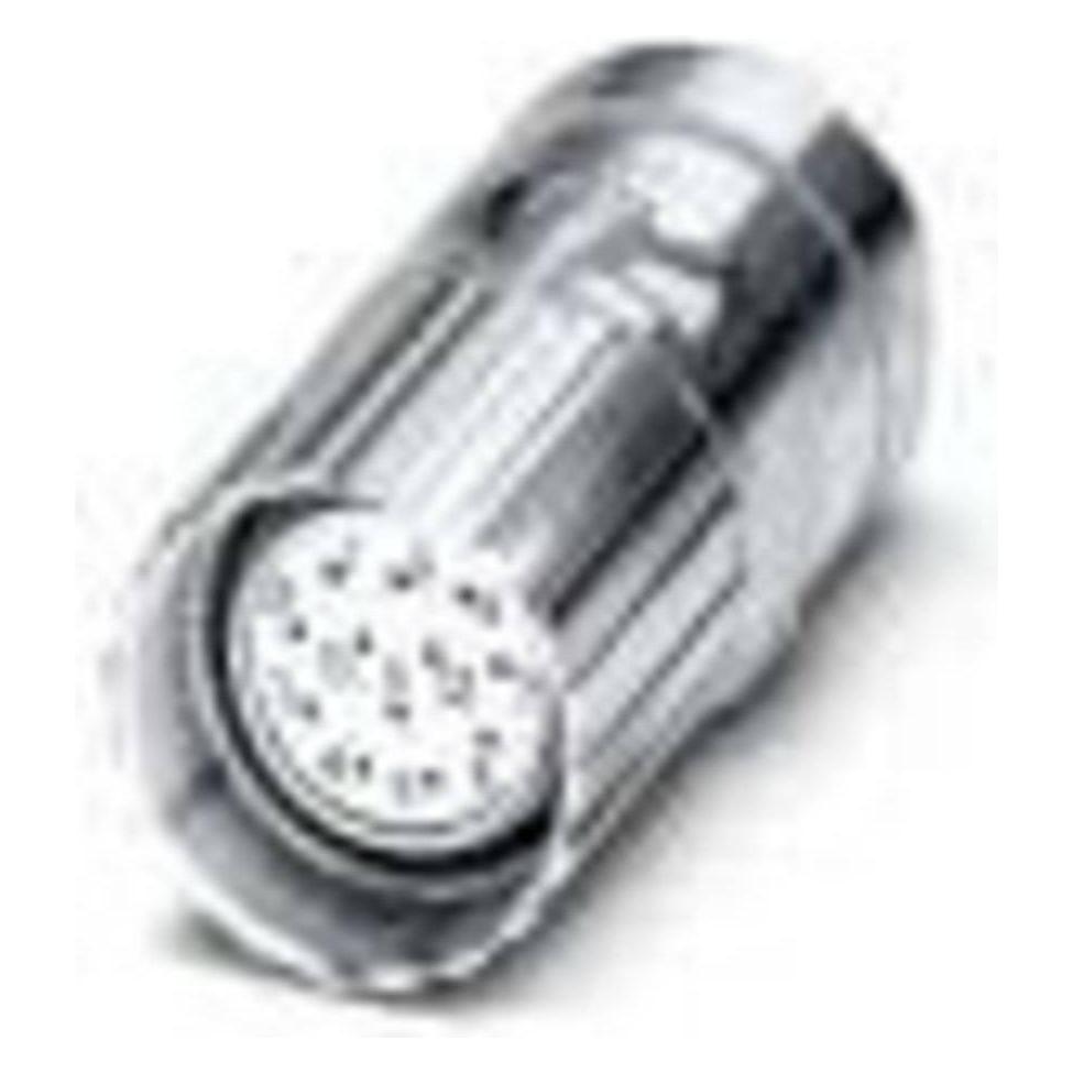 Phoenix Contact Cable connector,M23, 12 Way, Socket (1619764)