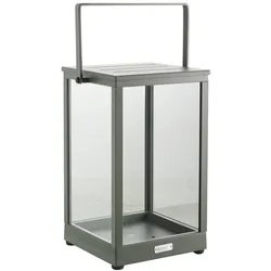 Windlicht Belfort aus Aluminium, modern, Nordic Green, großes Design für stilvolle Akzente