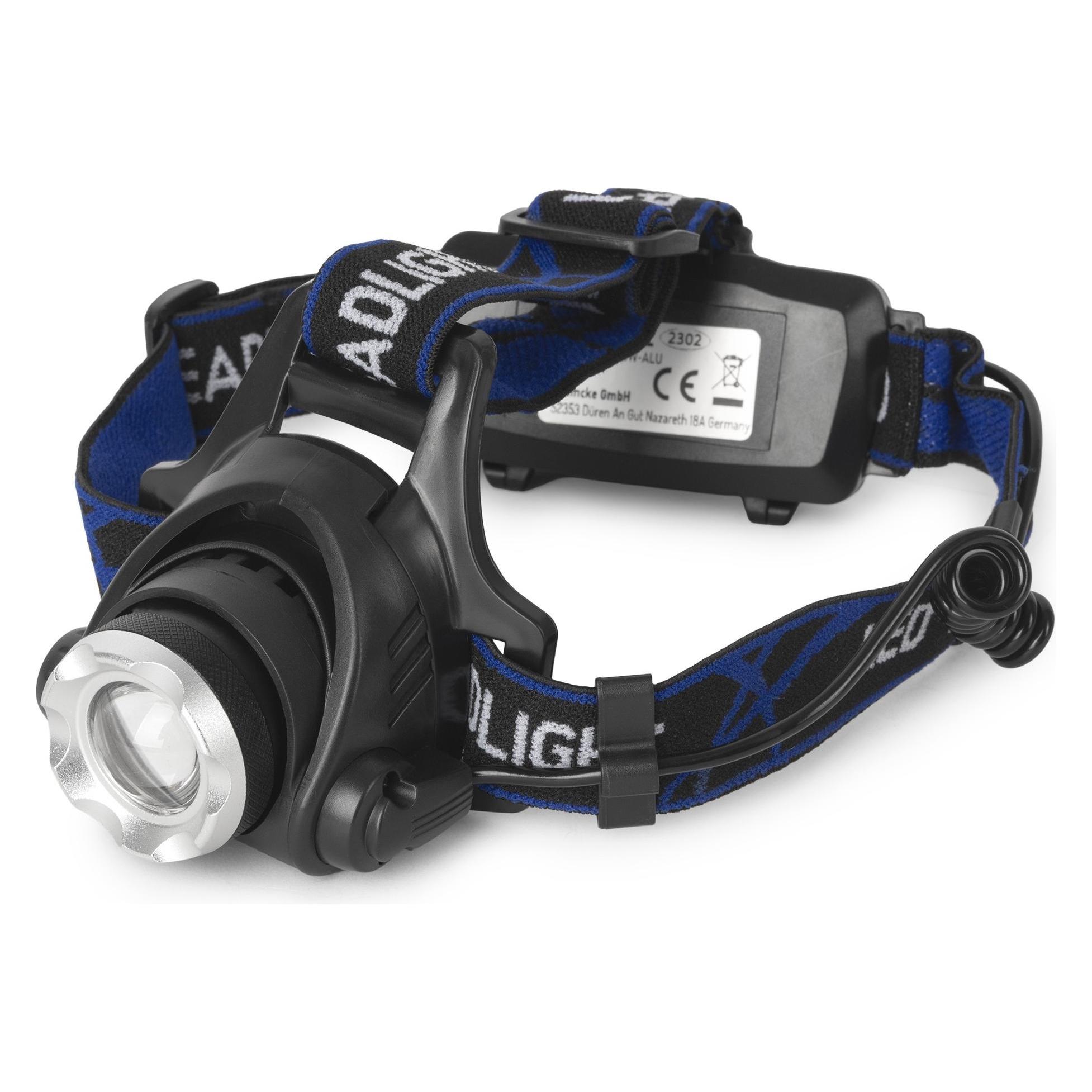 Togo Entac Strinlampe Zoom 5W Alu (600 lm) (EHL-ZOOM-5W-ALU)