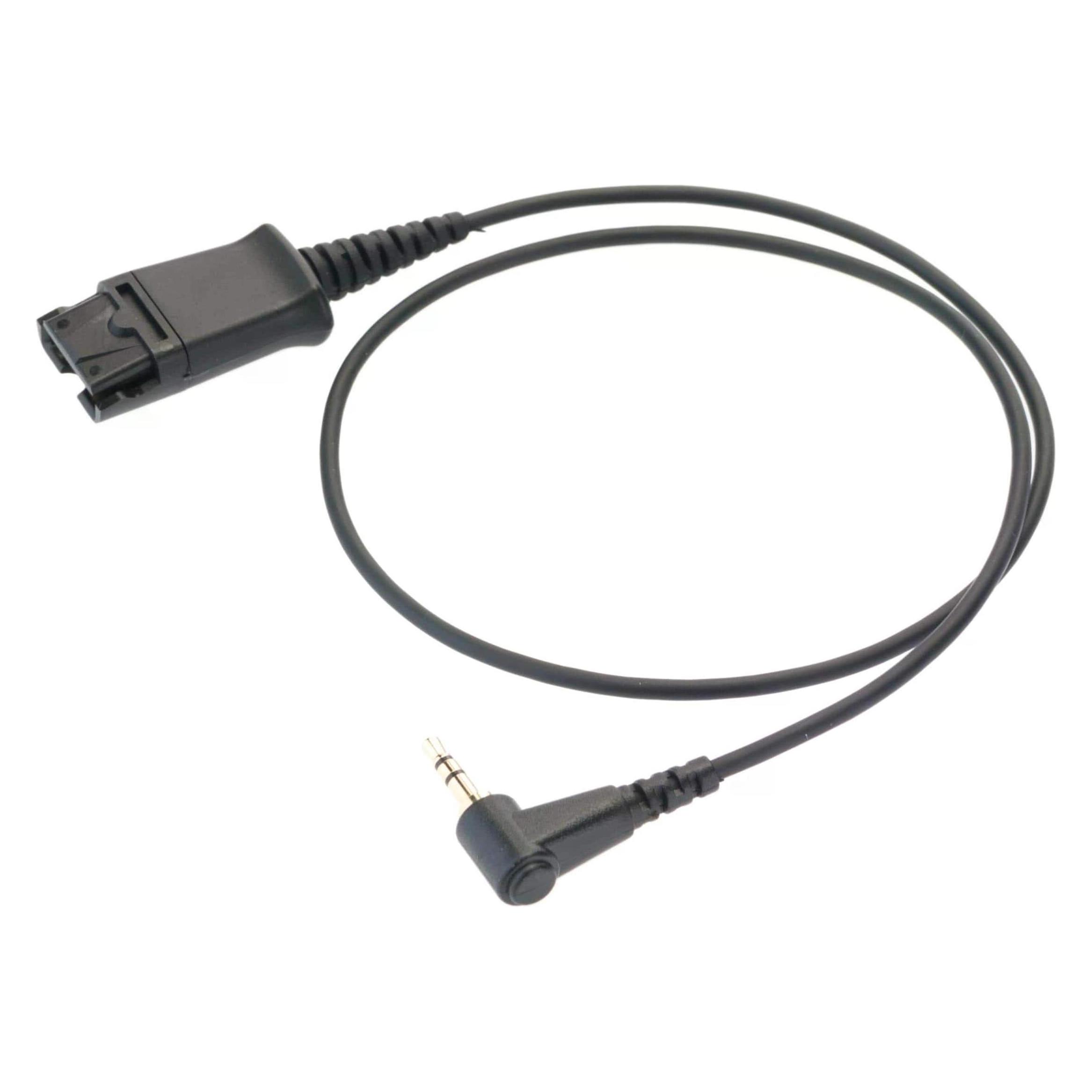 HP Poly 2,5-mm-an-QD-Gold-Kabel (0,45 m) (85S11AA)