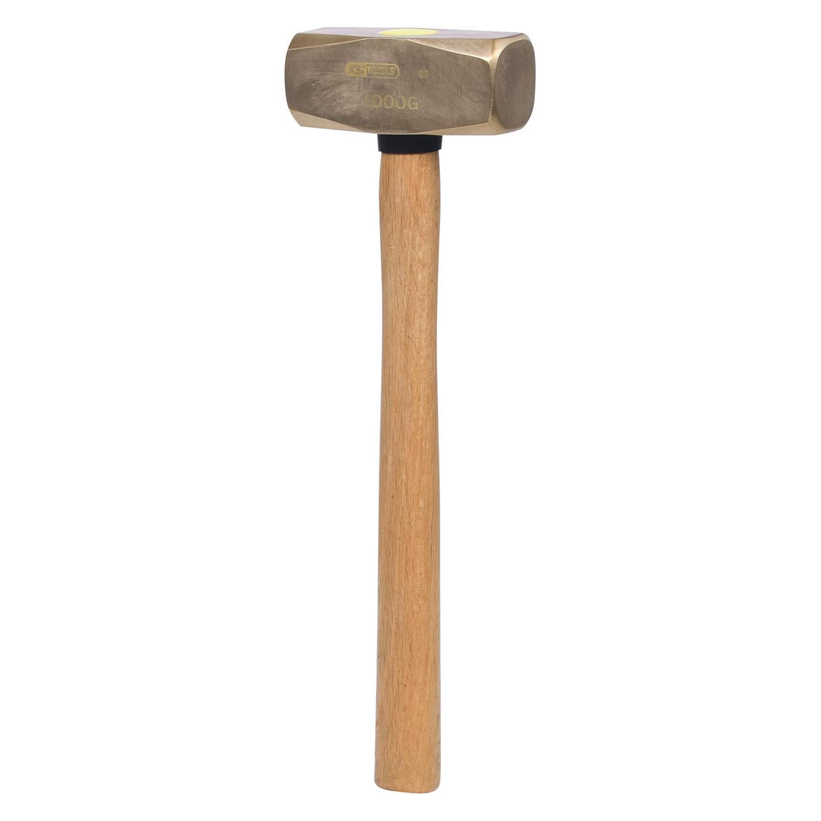 KS Tools BRONZEplus Fäustel, Stielart Hickory, 1000 g (1170 g) (963.2050)