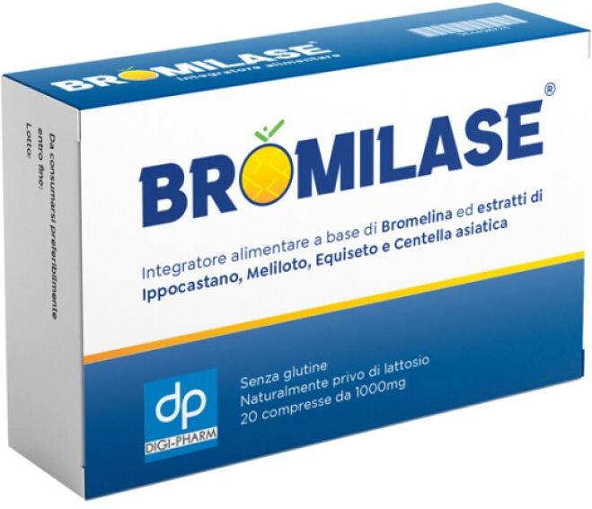 DIGI-PHARM Srl Digi-pharm, Bromilase, 20 Compresse