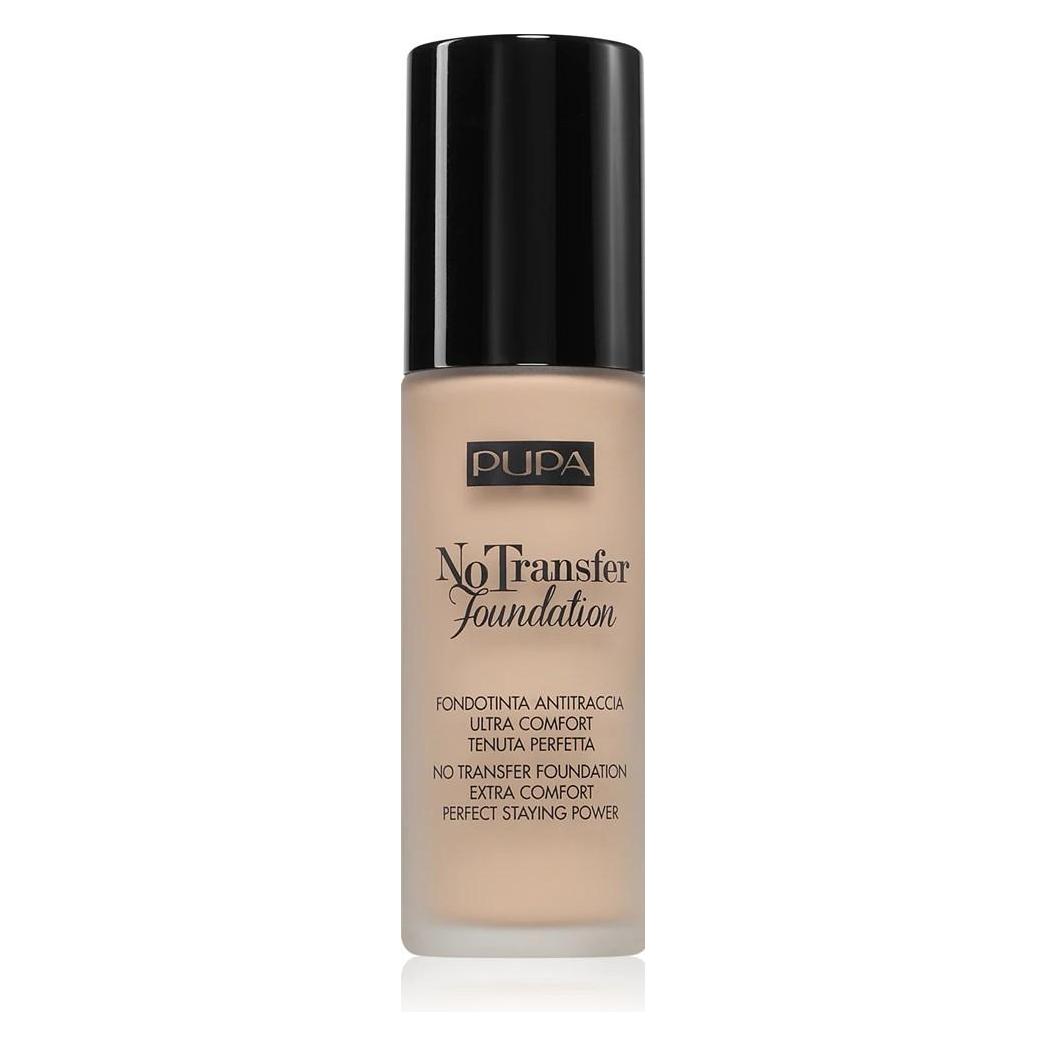Pupa Milano PUPA No Transfer Foundation SPF15 podkład nawilżający 100 Porcelain 30ml (100 Porcelain) (477163)