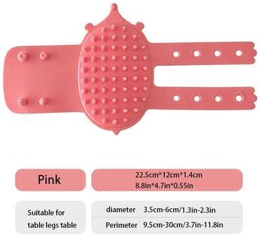 Uplift Essentials Self Cleaning Cat Hair Removal Massage Comb pink