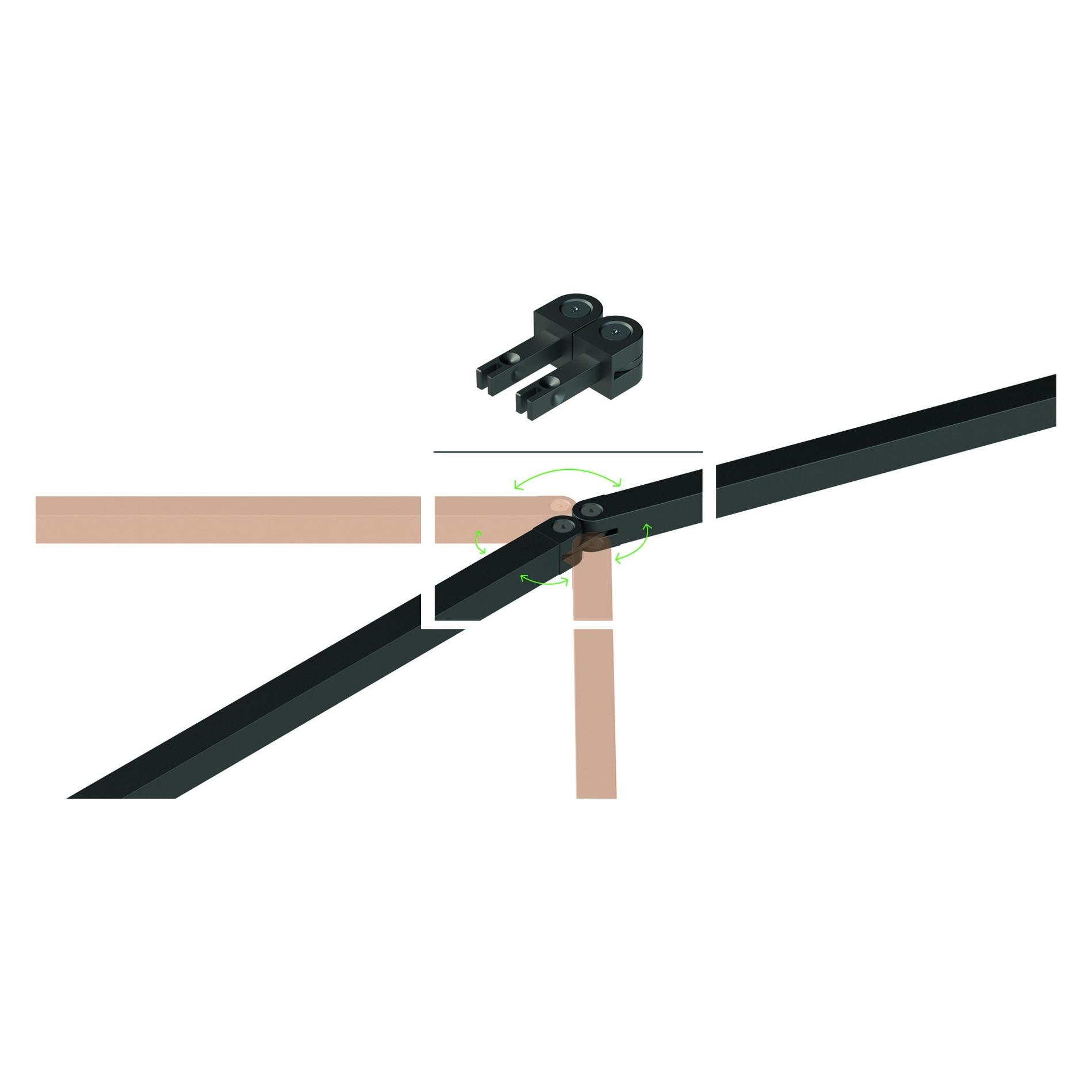Hettich Flexibler Knoten Cadro 360 ° (1 Stk.) (9298845)