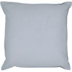 Chic Antique Kissenbezug Aix Maritim gestreift, 50 x 50 cm, sky blue und weiss