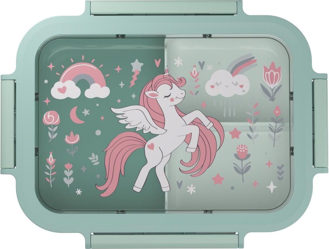 Lunchbox SIGG "NIMO KIDS LUNCHBOX", hellgrün, Polyprophylen (PP), Lebensmittelaufbewahrungsbehälter, Lunchbox hellgrün Einheitsgröße