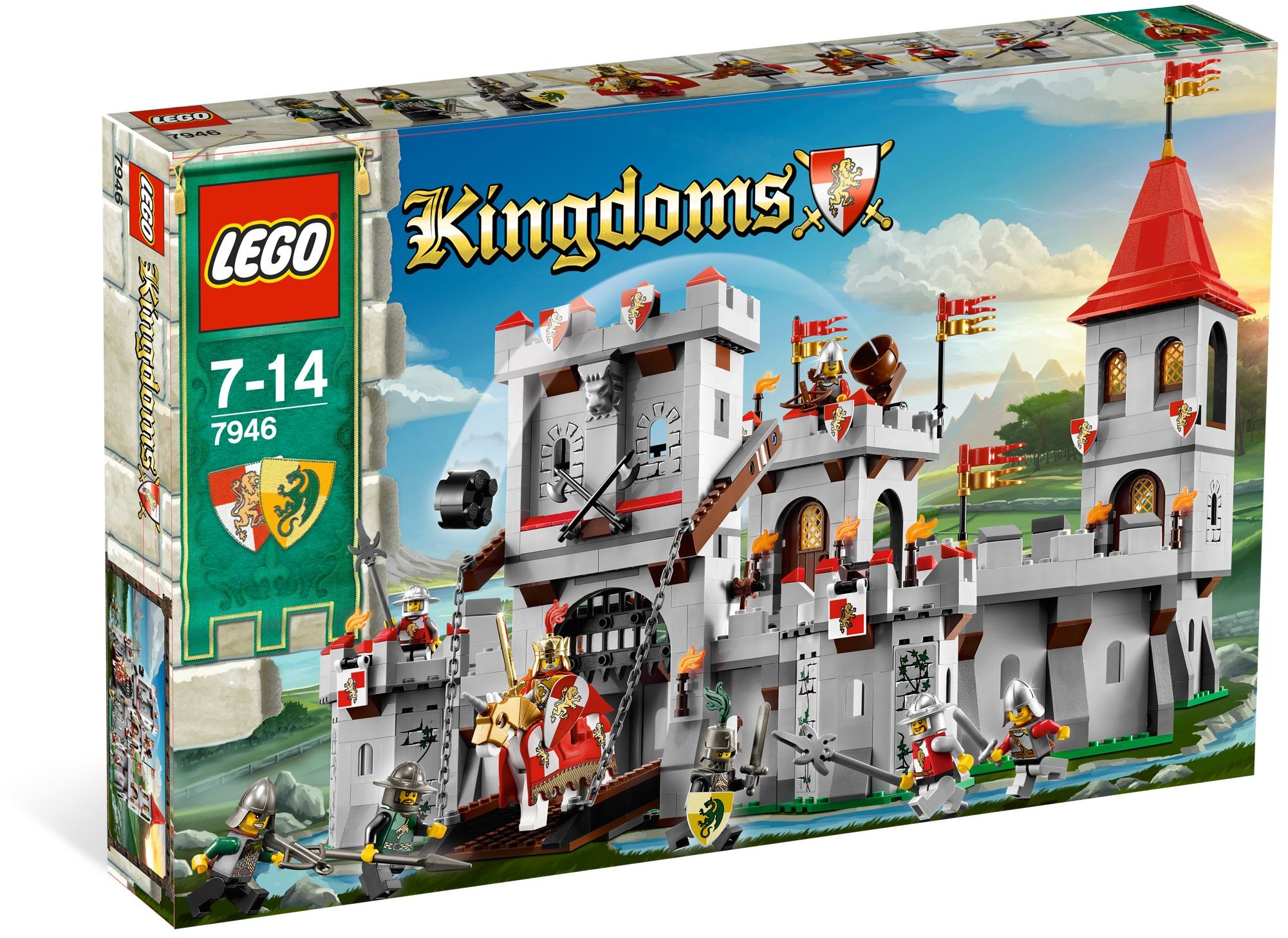 LEGO KINGDOMS Große Königsburg 933-teilig, ab 7 Jahren (7946)