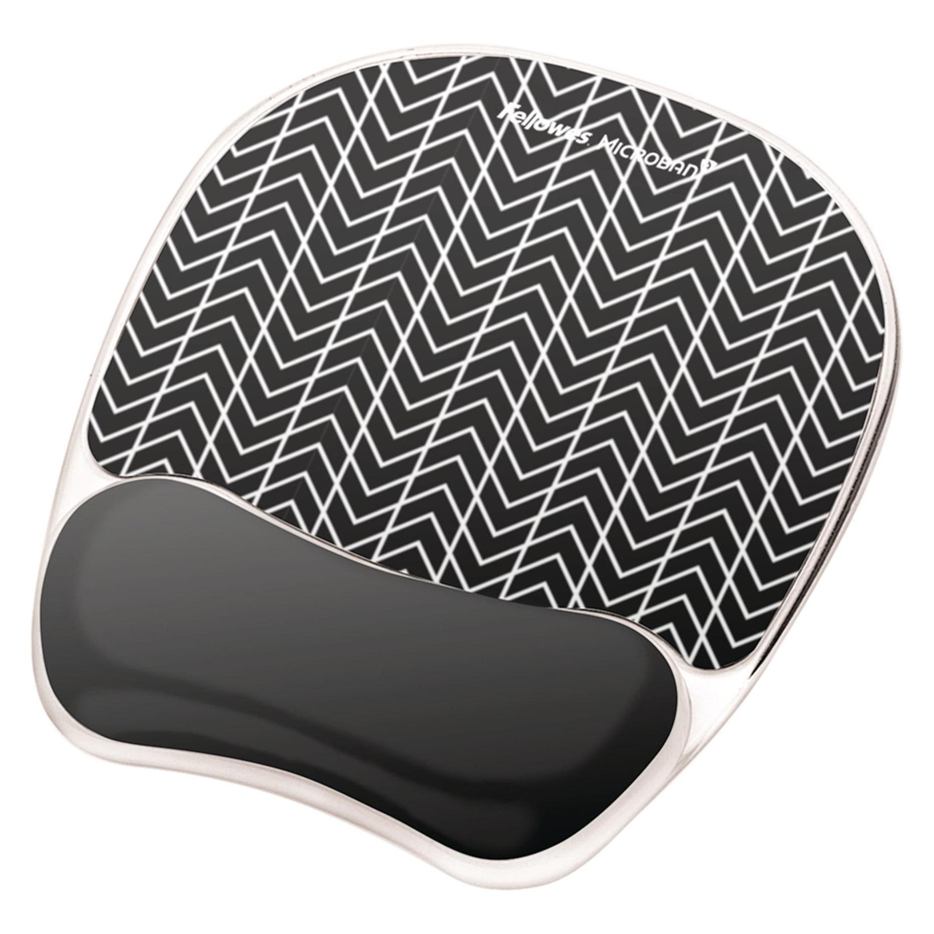 Fellowes Mauspad mit Handgelenkstütze CHEVRON (S) (9653401)
