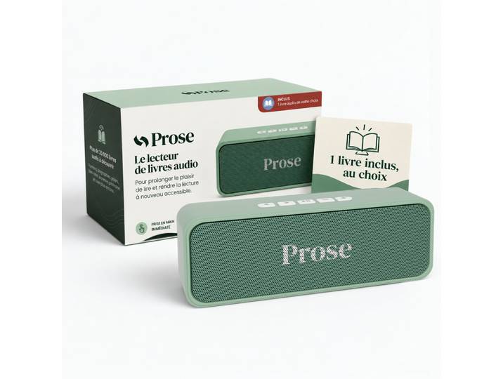 Lecteur livres audio Prose